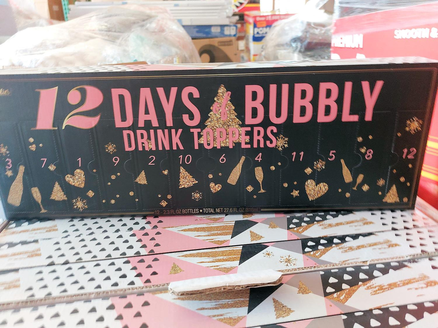 Wholesale Pallet of 66 Champagne Toppers Cocktail Mixers Variety 12 Packs Total 792 Bottles 2.3 oz Ea Brand New