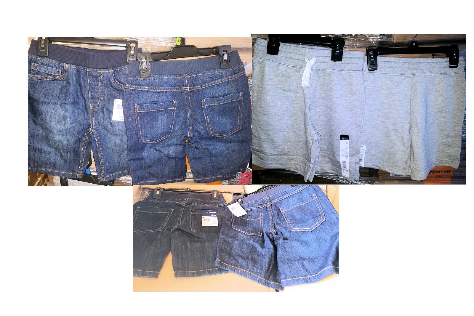 Wholesale Lot of 50 Children Boys Denim and Terry Shorts Brand New Ove –  Tampa Wholesale
