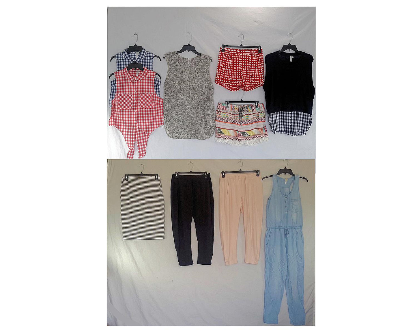 Wholesale Lot of Womens Jumpsuits Pants Shorts Skirts Tops Brand New Overstock