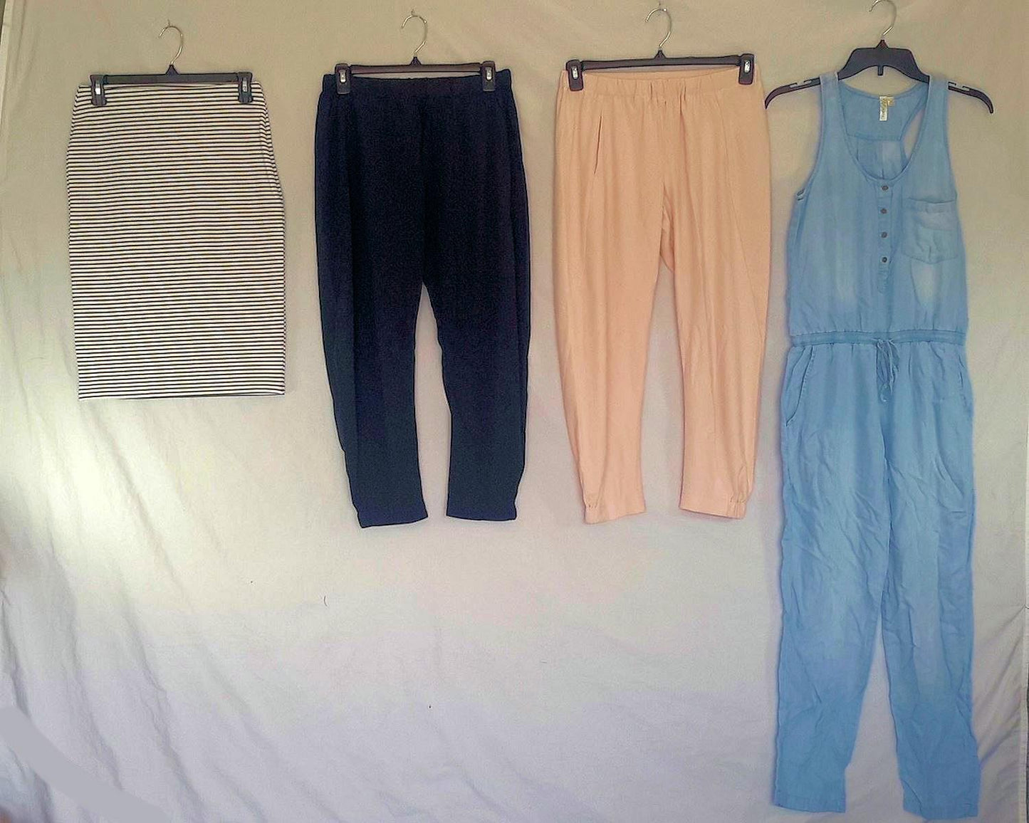 Wholesale Lot of Womens Jumpsuits Pants Shorts Skirts Tops Brand New Overstock
